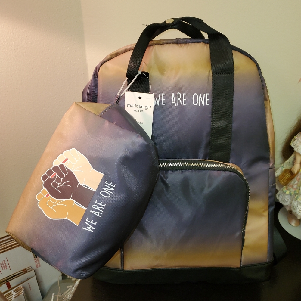 Madden Girl Backpack w/ Pouch